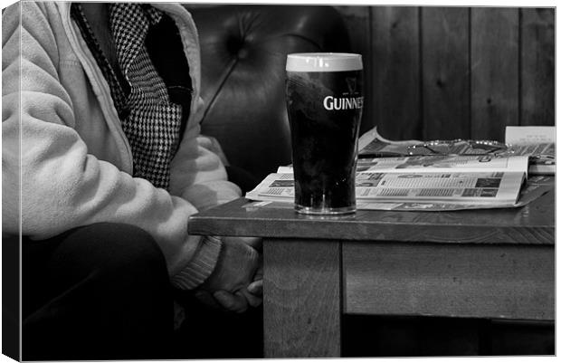Time for a Pint Canvas Print by Dawn O'Connor