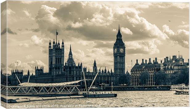 Westminster Canvas Print by Dawn O'Connor