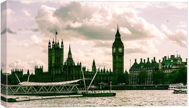 Westminster Canvas Print by Dawn O'Connor