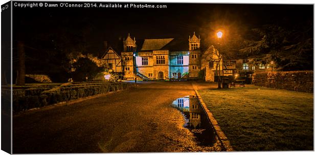 Bishops Palace Maidstone Canvas Print by Dawn O'Connor