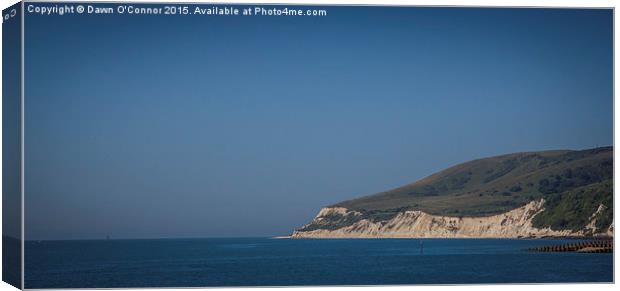  Beachy Head in Sussex Canvas Print by Dawn O'Connor