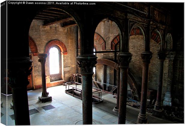 Crossness Pumping Station 5 Canvas Print by Dawn O'Connor