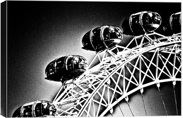 London Eye Canvas Print by Dawn O'Connor