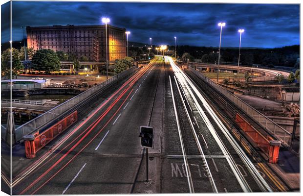 Brunel docks Canvas Print by alex williams