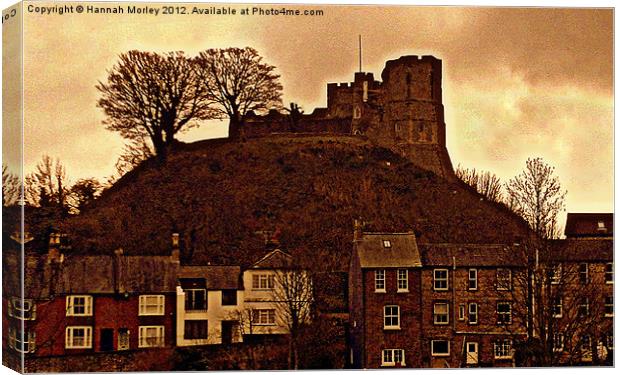 Lewes Castle Canvas Print by Hannah Morley