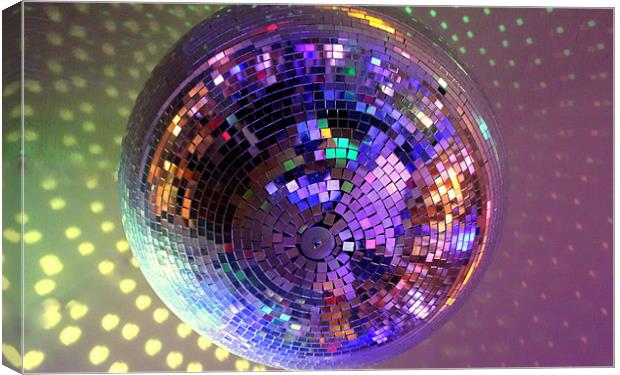 Let's Disco! Canvas Print by Hannah Morley