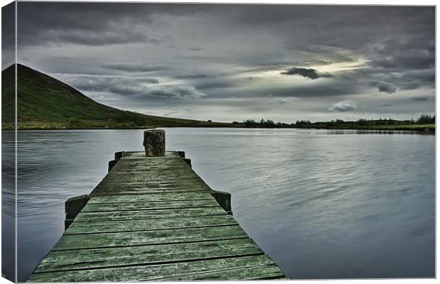 Fishing jetty Canvas Print by Sam Smith