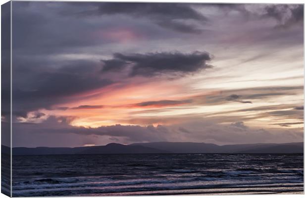 Holy Isle Canvas Print by Sam Smith