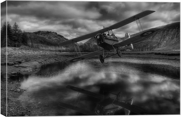 Flying through the glens Canvas Print by Sam Smith