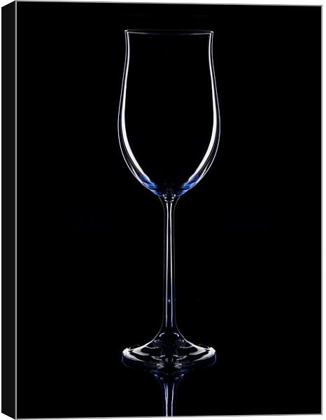 Wine glass Canvas Print by Sam Smith