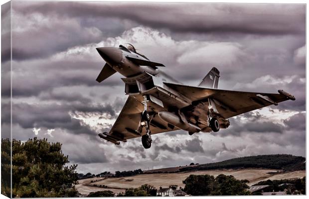 Typhoon Canvas Print by Sam Smith