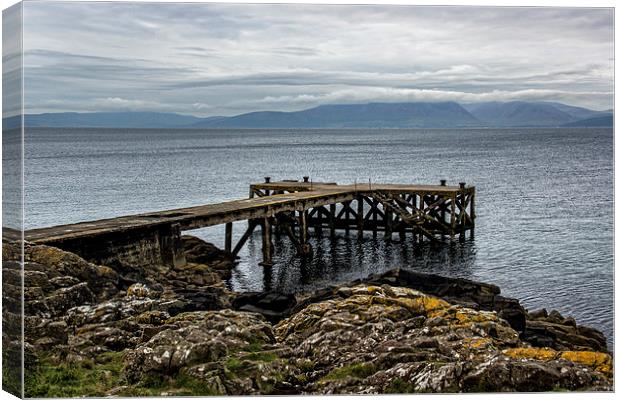 Jetty Canvas Print by Sam Smith