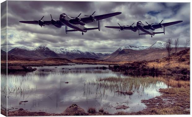  Lancasters Canvas Print by Sam Smith