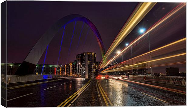  Clyde Arc Canvas Print by Sam Smith