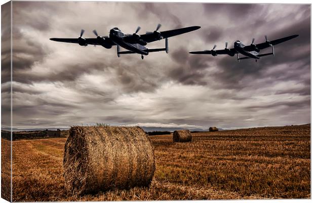 Lancasters Canvas Print by Sam Smith