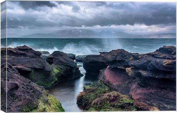  Arran View Canvas Print by Sam Smith