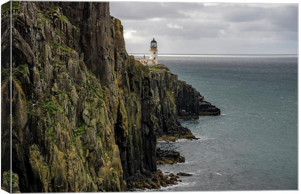  Neist Point Lighthoues Canvas Print by Sam Smith