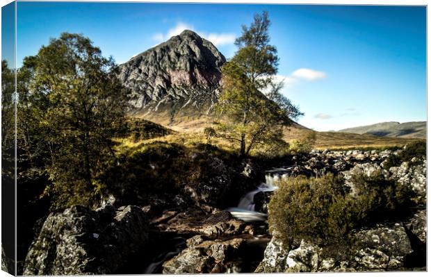 Buachaille Etive Mor Canvas Print by Sam Smith