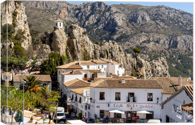 Guadalest Canvas Print by Sam Smith