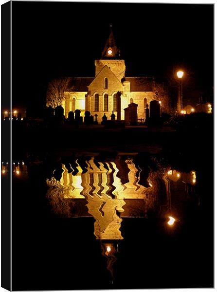 Relflection Canvas Print by james sanderson