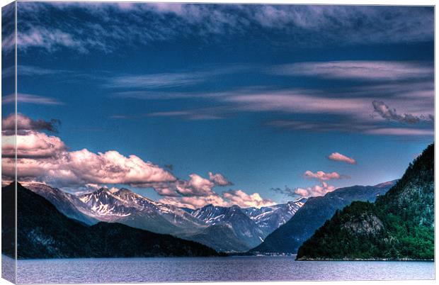 Nordfjord Canvas Print by colin ashworth