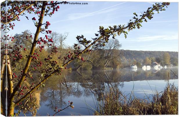Thames and Chilterns Canvas Print by Jim Hellier
