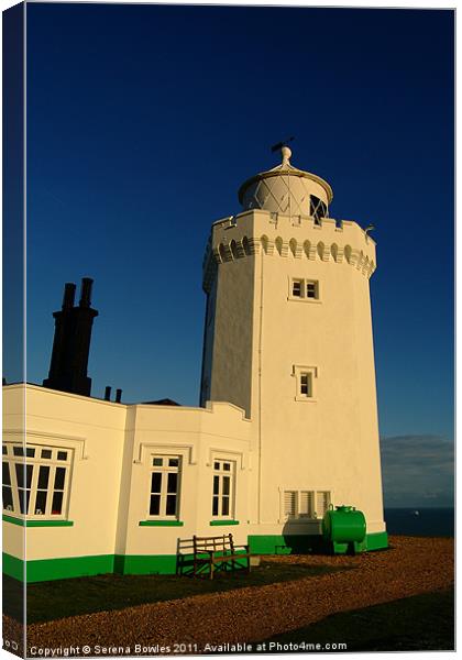 South Foreland Lighthouse Canvas Print by Serena Bowles