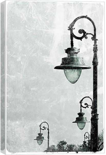 Street Lights Canvas Print by Aritra Pal