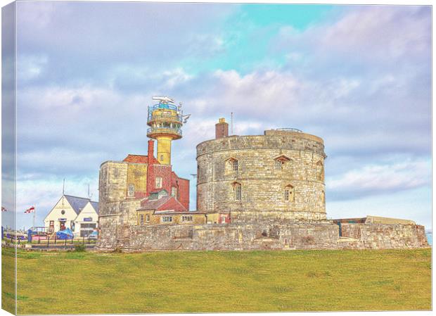 Calshot Castle Canvas Print by Louise Godwin