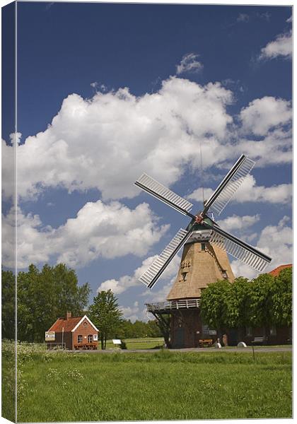 Bagband Windmill Canvas Print by Thomas Schaeffer