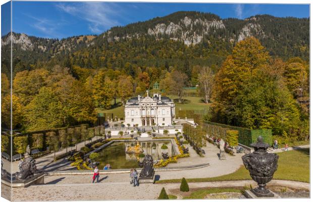 Schloß Linderhof Canvas Print by Thomas Schaeffer