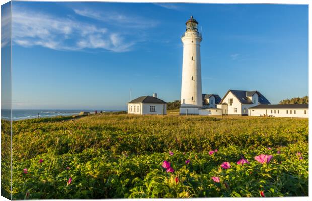 Lighthouse Hirtshals Canvas Print by Thomas Schaeffer