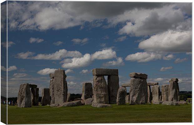 Stone age place Stonehenge Canvas Print by Thomas Schaeffer