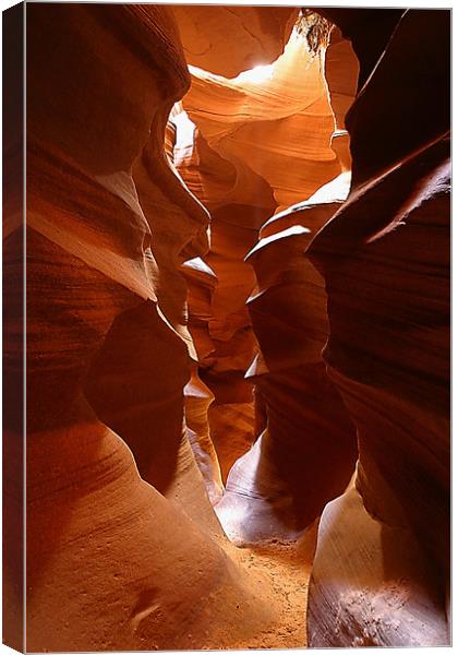 Antelope Canyon IV Canvas Print by Thomas Schaeffer