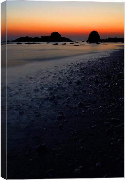 Rocky beach Canvas Print by Thomas Schaeffer