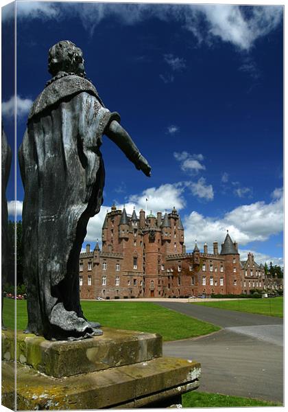 Glamis Castle I Canvas Print by Thomas Schaeffer