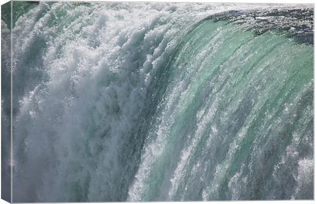 Horseshoe Falls Canvas Print by Thomas Schaeffer