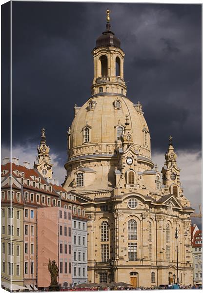 Frauenkirche Dresden Canvas Print by Thomas Schaeffer