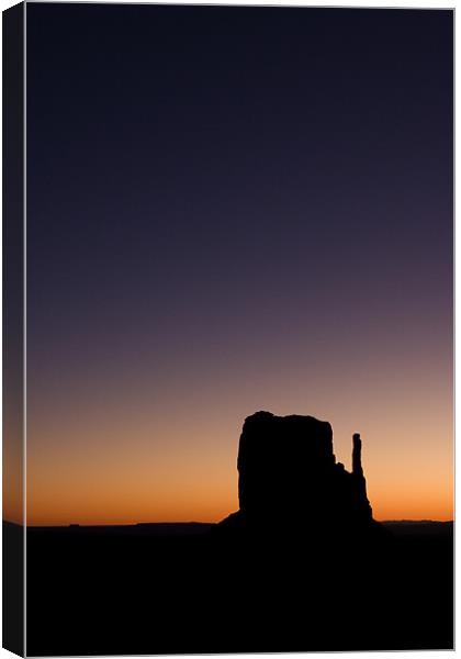 Monument valley morning Canvas Print by Thomas Schaeffer