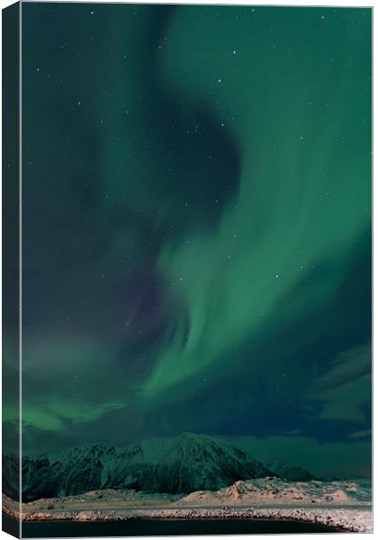 Green smoke Canvas Print by Thomas Schaeffer