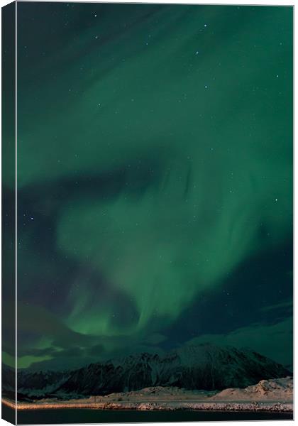 Aurora Borealis Canvas Print by Thomas Schaeffer