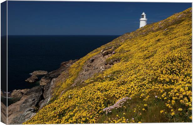 Trevose Head Lighthouse Canvas Print by Thomas Schaeffer