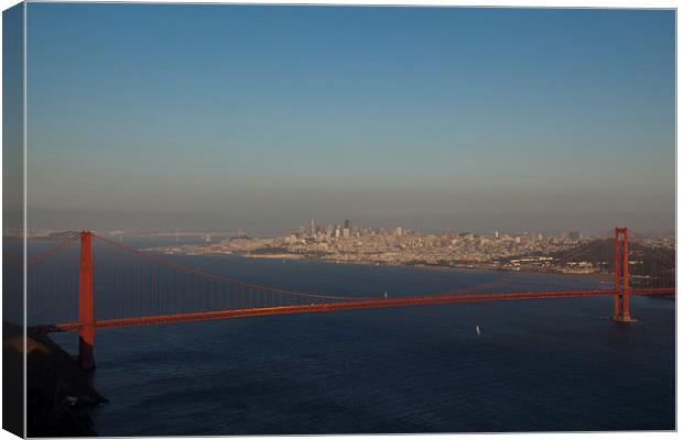 Golden Gate Bridge Canvas Print by Thomas Schaeffer