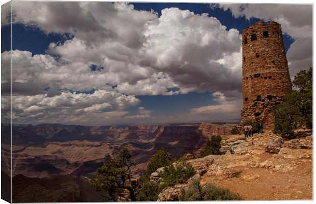 Desert Point, Grand Canyon Canvas Print by Thomas Schaeffer