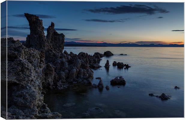 Sunrise at Mono Lake Canvas Print by Thomas Schaeffer