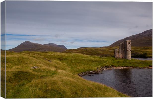 Ardvreck Castle Canvas Print by Thomas Schaeffer