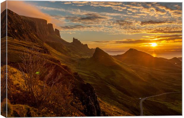 Sunrise @ Quiraing Canvas Print by Thomas Schaeffer