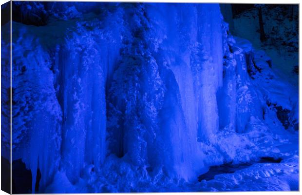 Icefall Canvas Print by Thomas Schaeffer