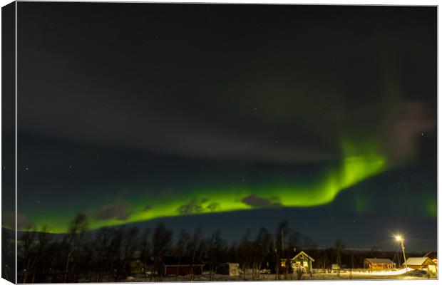 Aurora Borealis  Canvas Print by Thomas Schaeffer