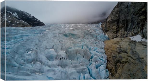 NIgardsbreen Canvas Print by Thomas Schaeffer